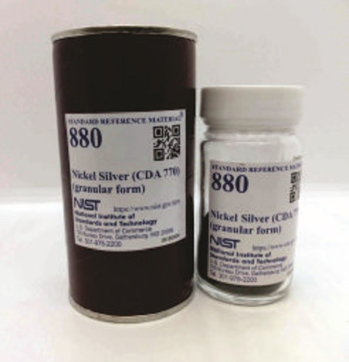 SRM 880  鎳銀(CDA 770)(粒狀)標(biāo)準(zhǔn)品