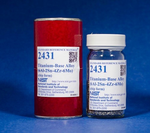 SRM 2431  鈦基合金標(biāo)準(zhǔn)品