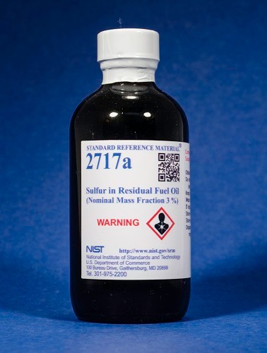 SRM 2717a  殘余燃料油中的硫標準品(公稱質(zhì)量分數(shù)3%)
