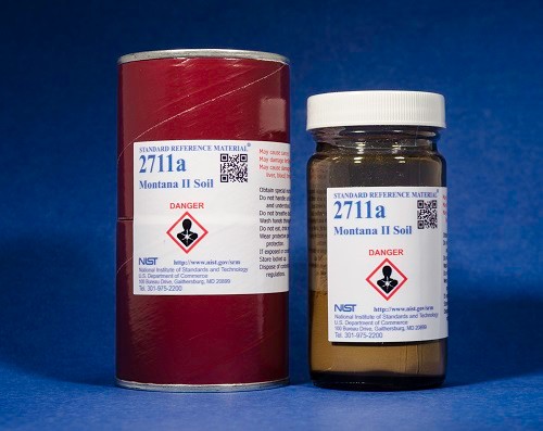 SRM 2711a  蒙大拿Ⅱ土壤微量元素中度升高標準品