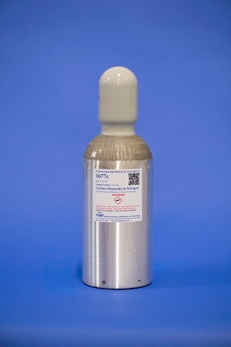 SRM 1677c 氮氣中的一氧化碳(公稱量-物質分數為10毫微升/摩爾)