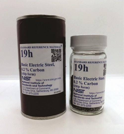 SRM 19h  堿性電工鋼，0.2%碳標(biāo)準(zhǔn)品